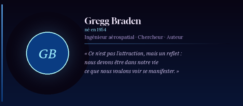 Gregg Braden - Chercheur et explorateur de la conscience