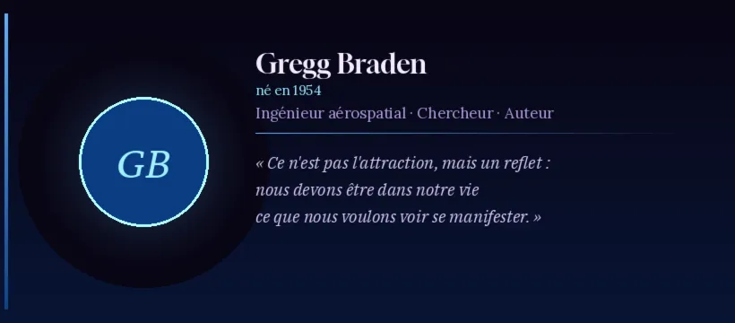 Gregg Braden - Chercheur et explorateur de la conscience