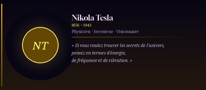 Nikola Tesla - Physicien et visionnaire