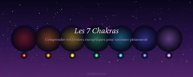 Les 7 Chakras : Comprendre vos Centres Énergétiques