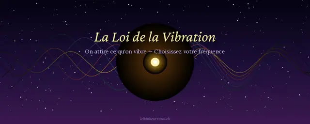 La Loi de la Vibration : On Attire Ce Qu'on Vibre